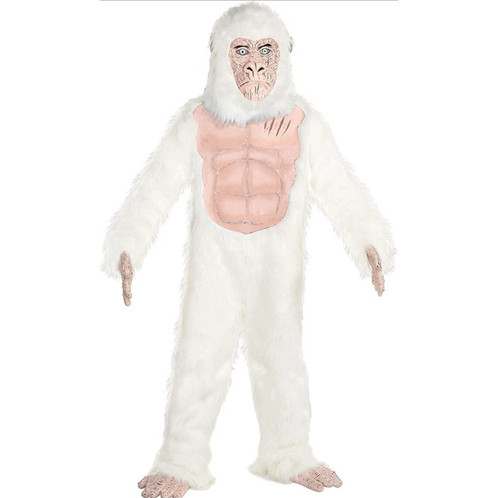 RAMPAGE The Movie George Gorilla Halloween Costume 6 Piece Child Size 10 #190